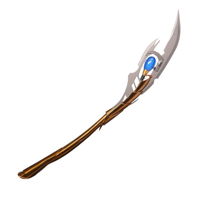 Sword fort Carbon Steel Loki Scepter Life Size Real Metal-Handmade Movie Replica Prop, Light Up Infinity Stone Prop Scepter,Luminous Scepter Props (with Display Stand Base)