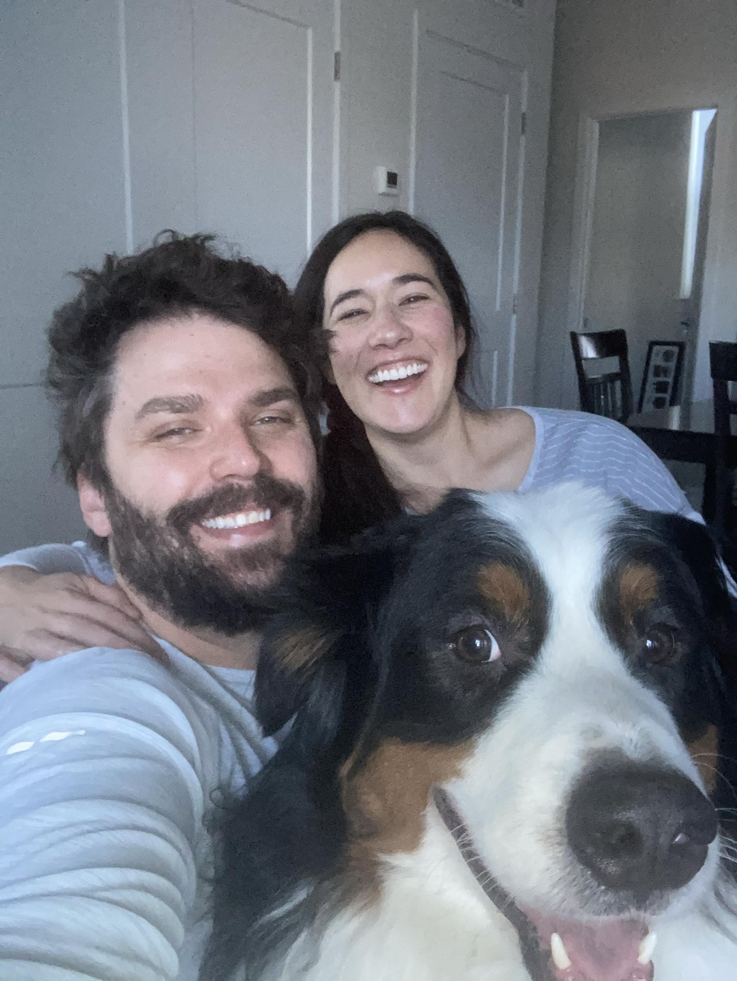 Our first Christmas morning together