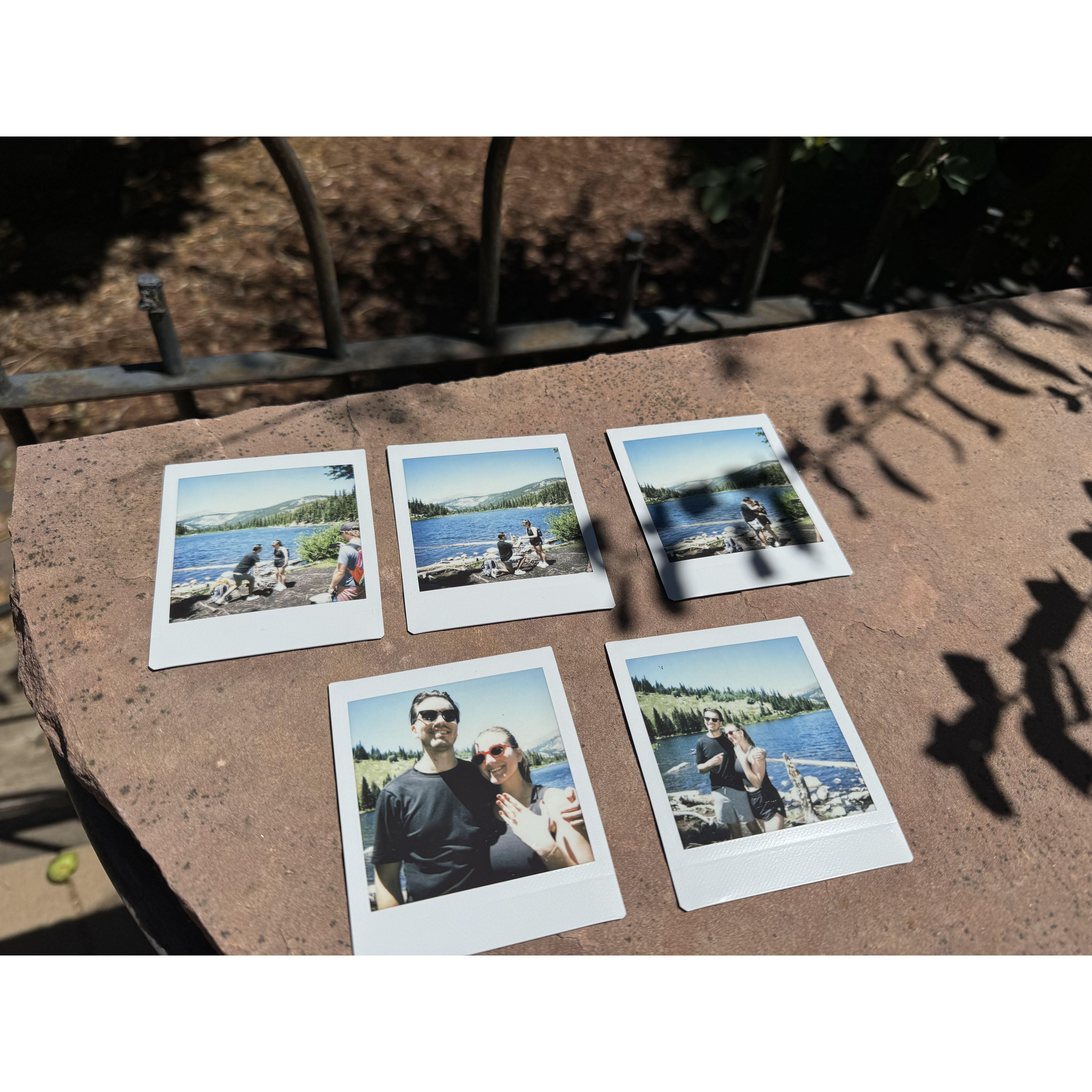 Polaroids from Lost Lake Trail 7/4/24