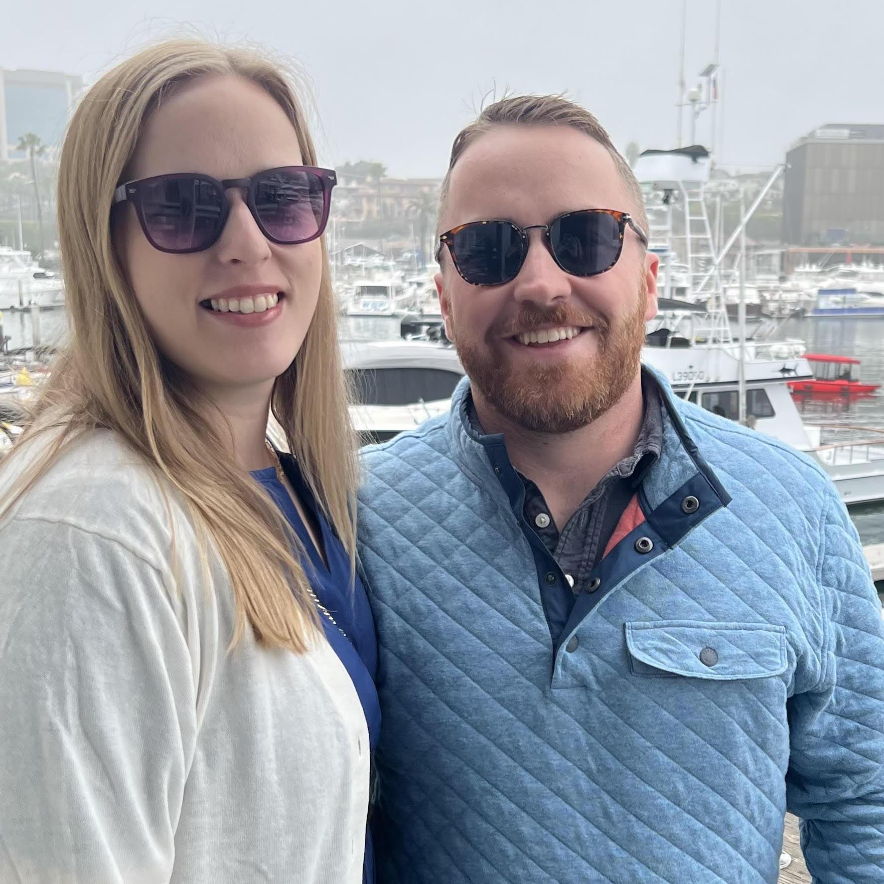 Celebrating Matthew and Courtney in Lido, CA