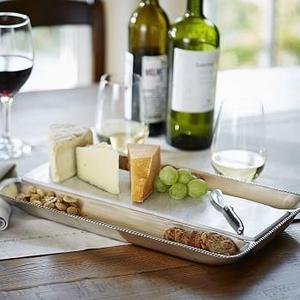 Antique Silver Cheese Tray