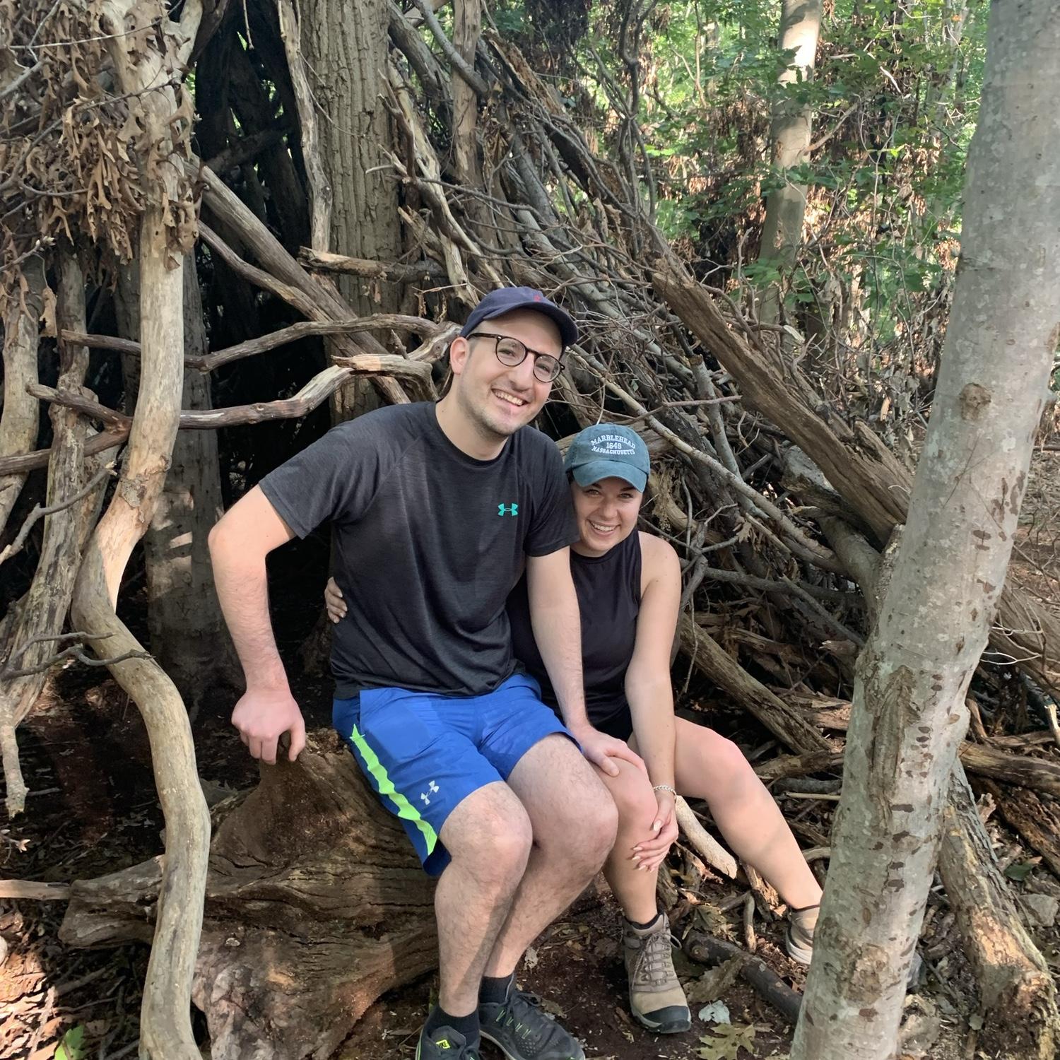 Hiking in Cold Spring Harbor. September 2021.