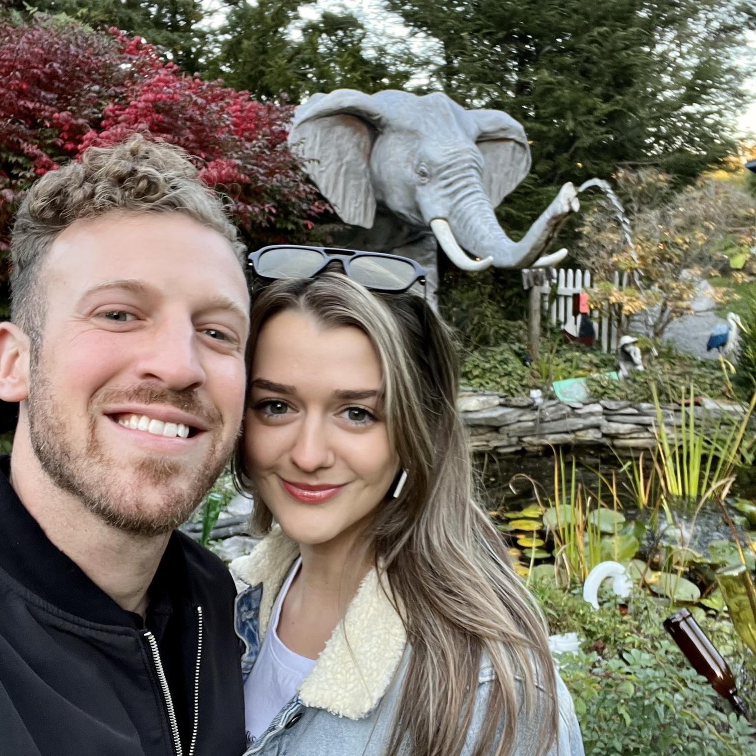 Our first trip to Gettysburg, PA together at Mister Ed's Elephant Museum & Candy Emporium.