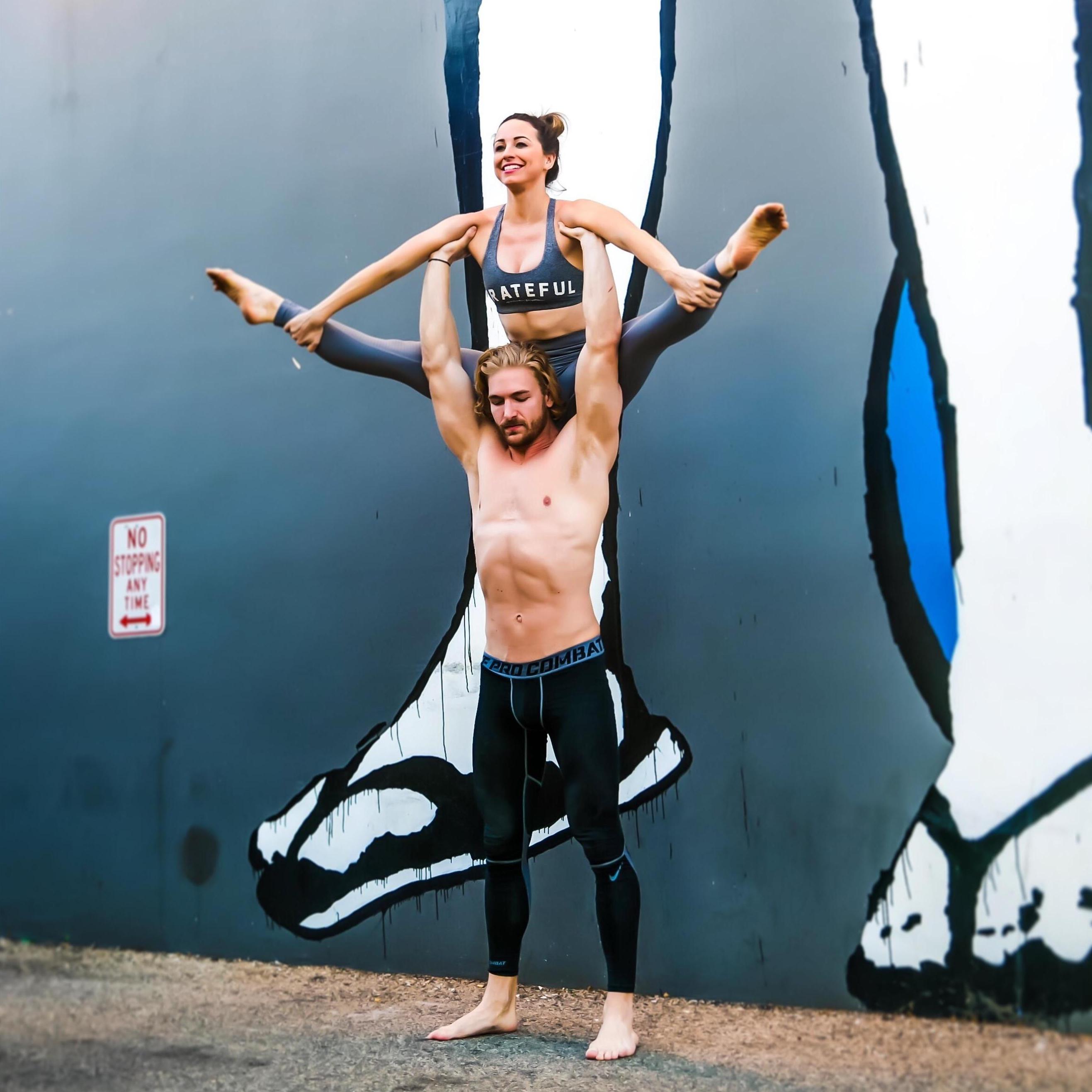 Beginning of Acro Penguins.