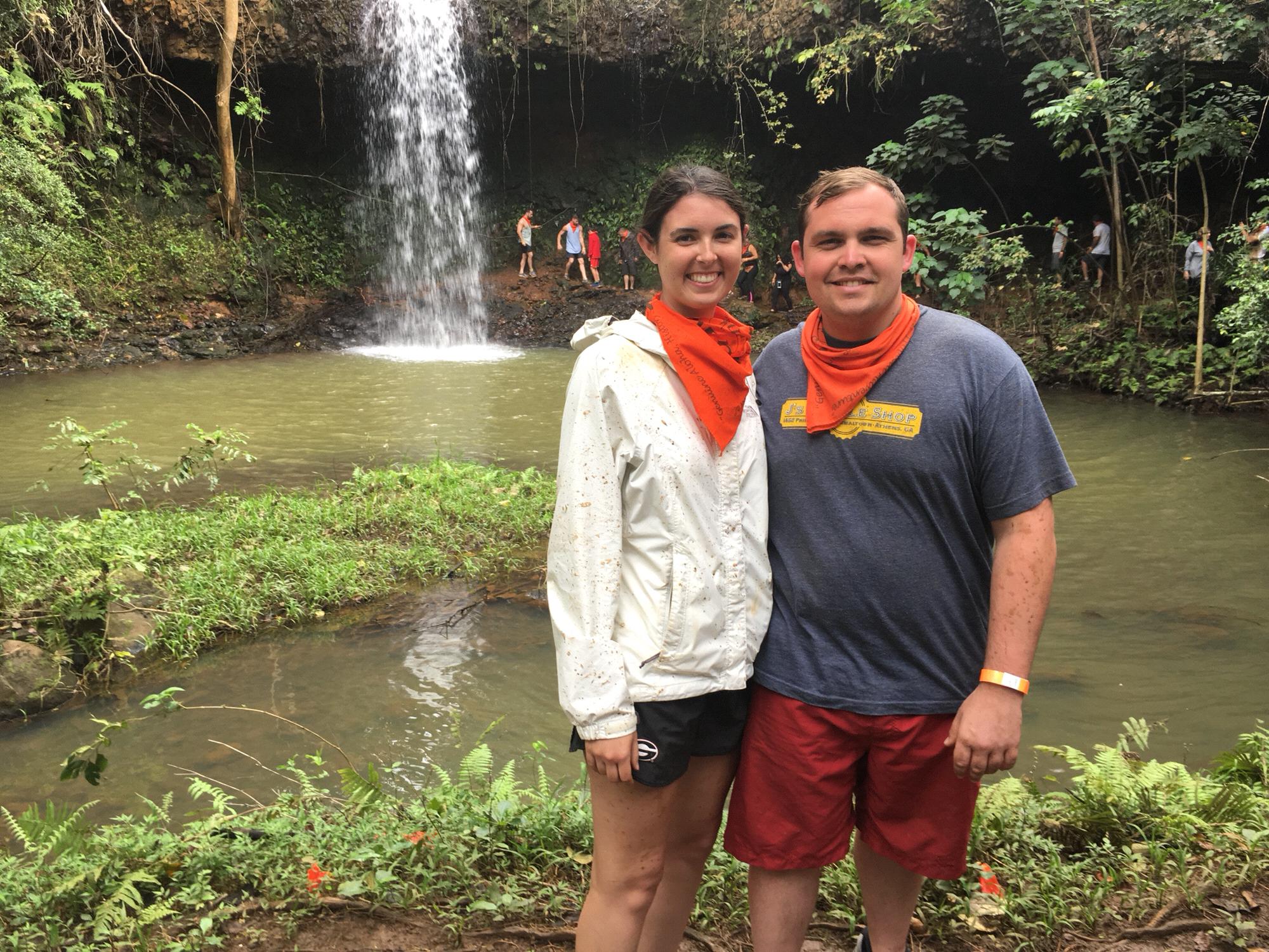 Our destination after a muddy four-wheel tour of Kauai-April 2018