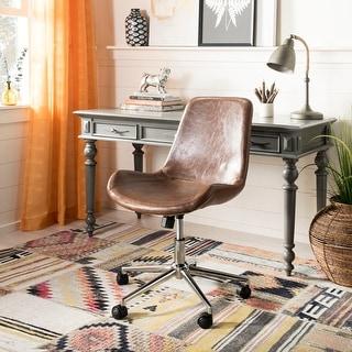 Third Floor Brown/Chrome Swivel Office Chair