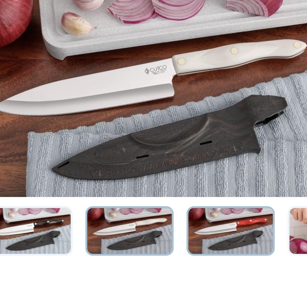 Pearl 7-5/8" Petite Chef | Kitchen Knives by Cutco