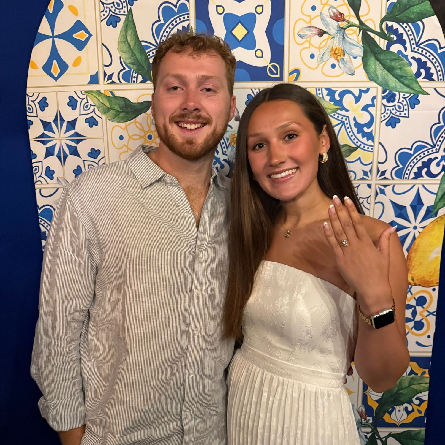 Our engagement party back in Cincinnati! We felt so celebrated and loved by our family and friends.