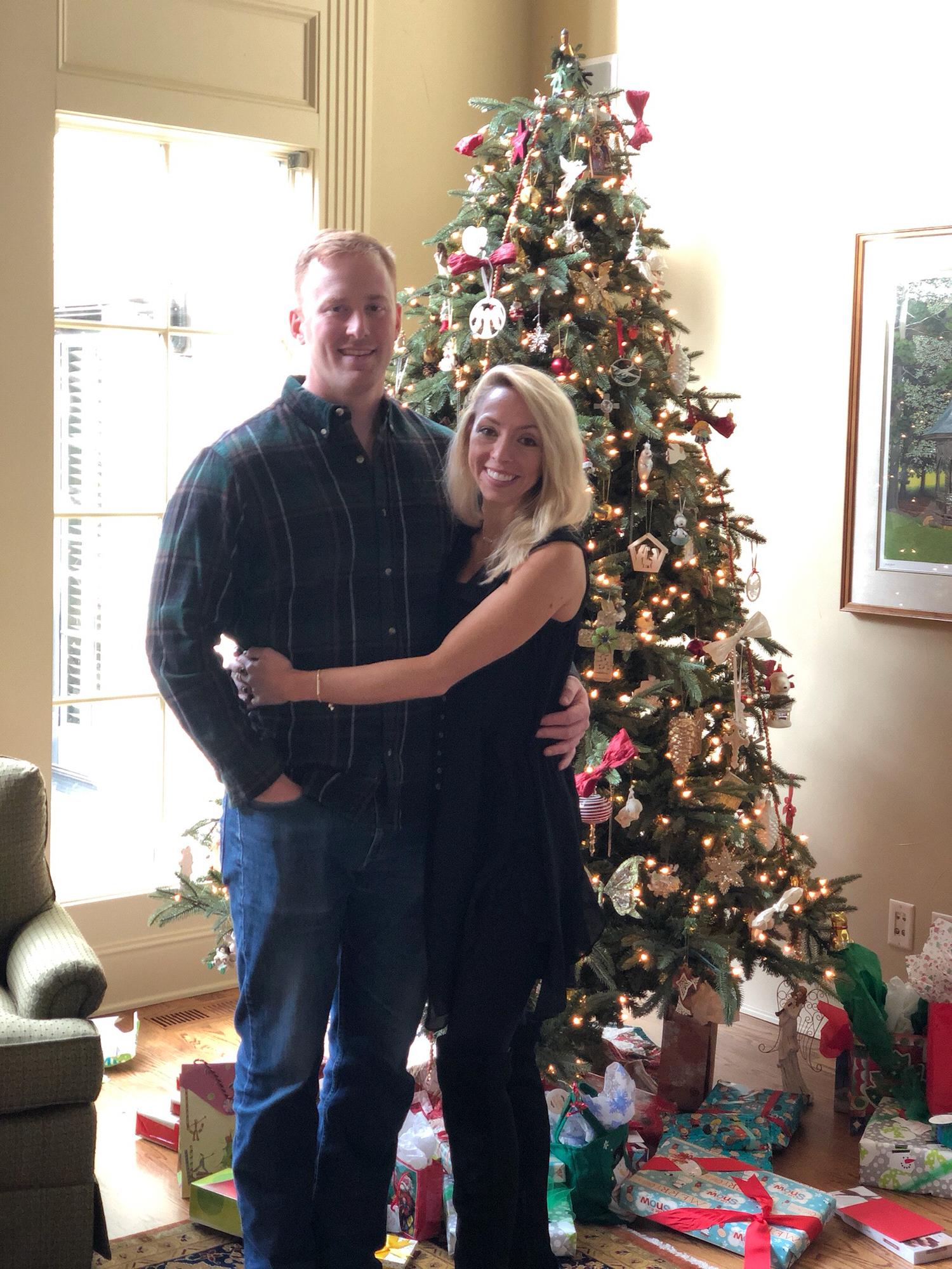 Christmas in Asheville with Teresa's family.