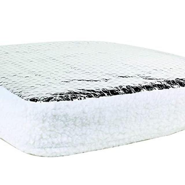 Camco RV Vent Insulator And Skylight Cover With Reflective Surface, Fits Standard 14" RV Vents (45192)