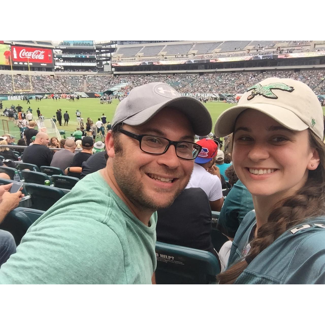 Eagles practice