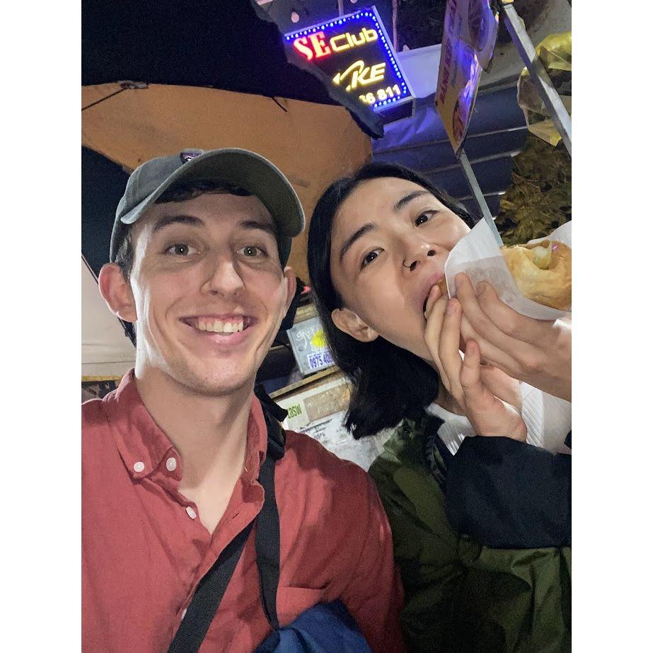 Late night snacks in Vietnam