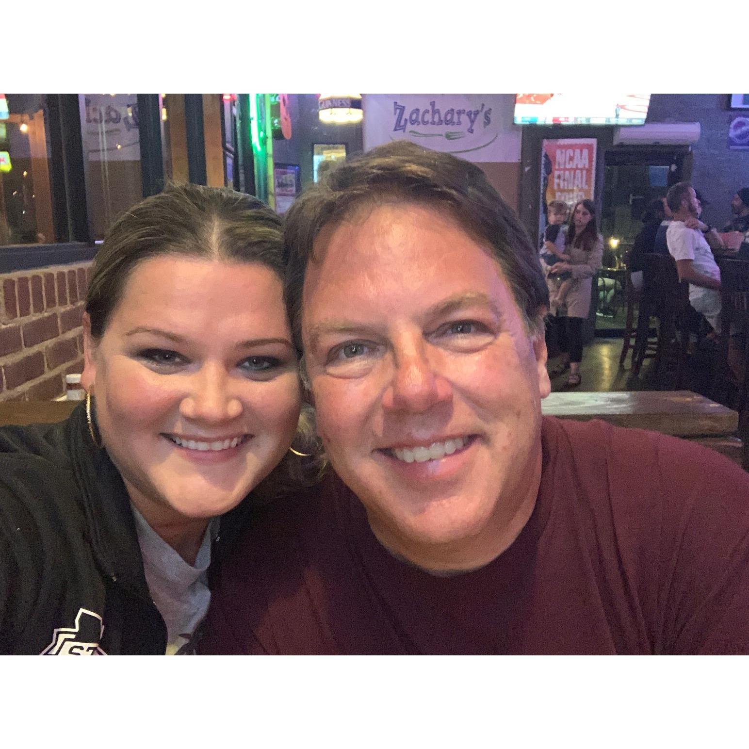 Enjoying watching Super Regionals when we aren't at the games.