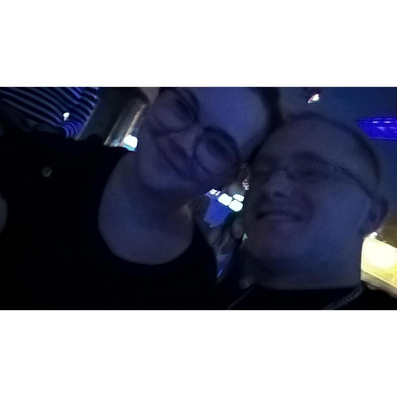 Photo from our second date. This is a real throwback!