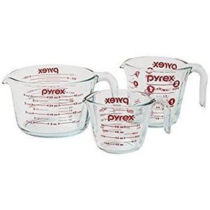 Pyrex 3-Piece Glass Measuring Cup Set