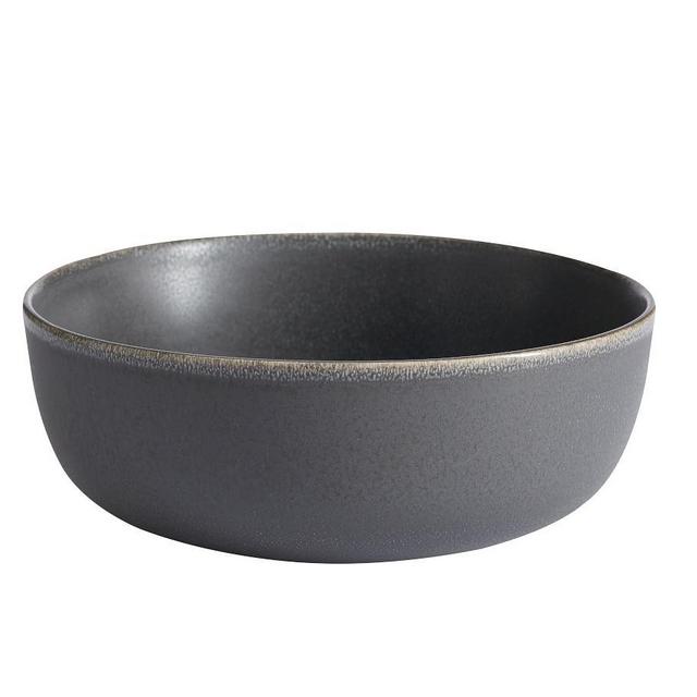 Mason Individual Bowl, S/4 - Charcoal
