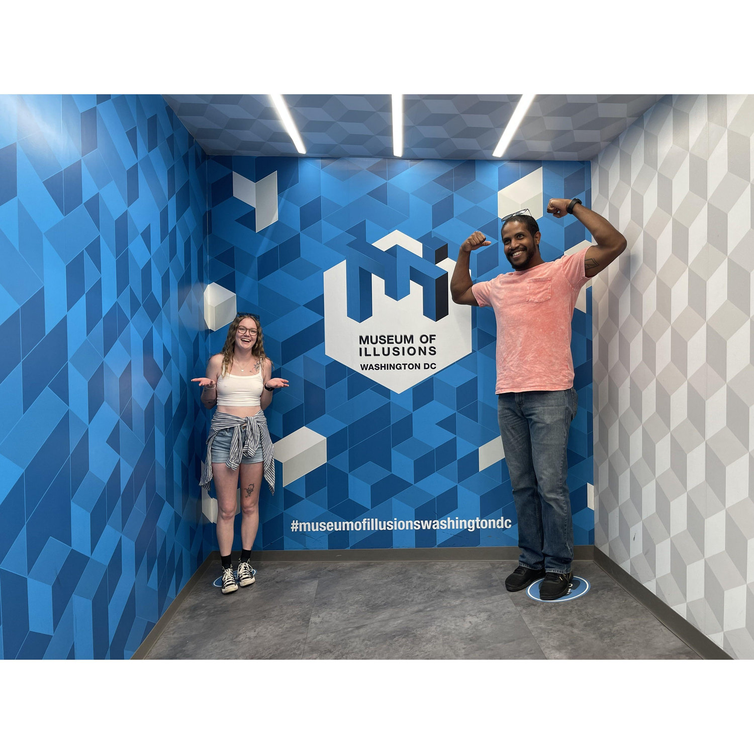 Museum of Illusions in Washington, D.C.!
