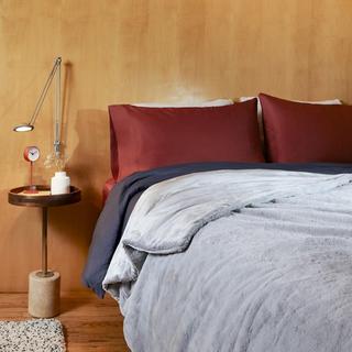 Faux Fur Weighted Throw