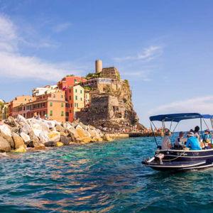 Cinque Terre Boat Tour & Swimming Stop