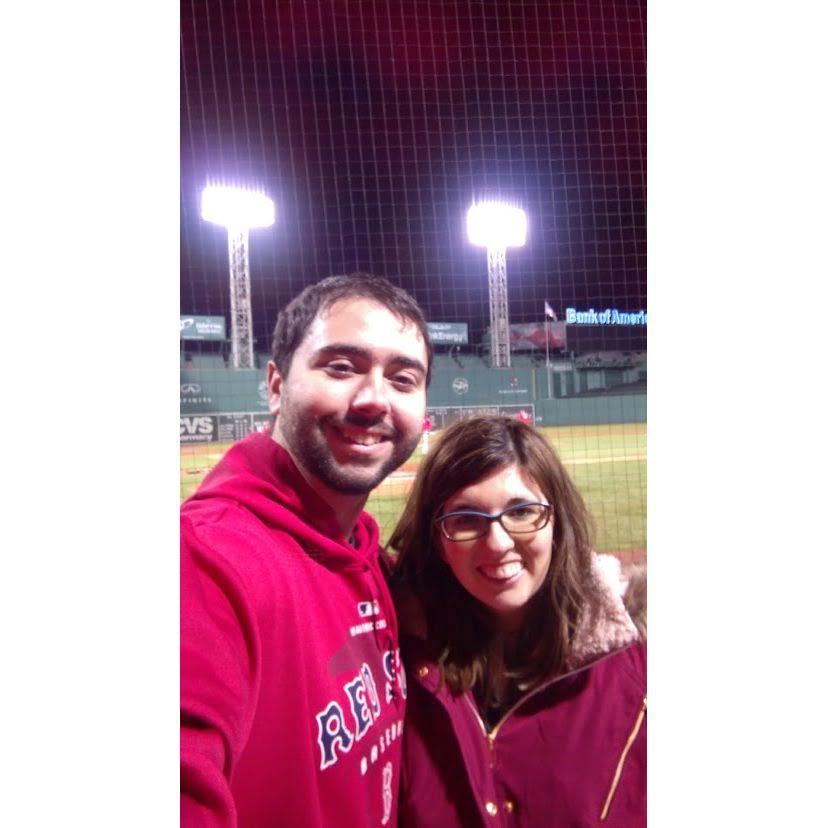 Our first Fenway adventure together. For years, we would explore Fenway, hitting places like Loretta's and Tasty Burger.  April 2016