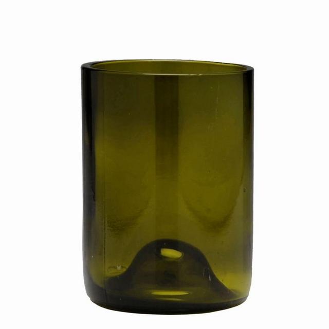 Vintage Wine Punt Tumbler, Small, Set of 6 - Olive