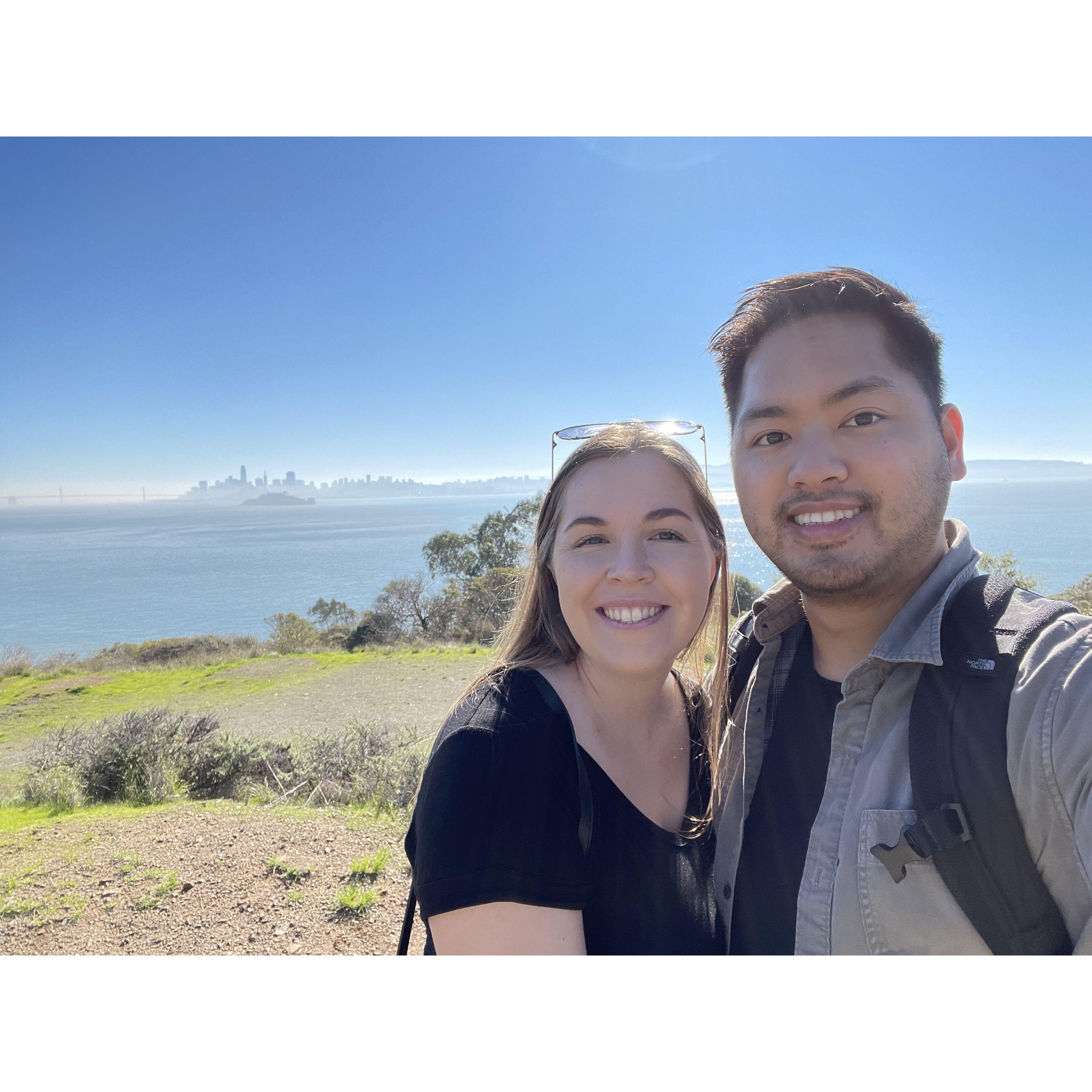 Hiking Angel Island in the Bay