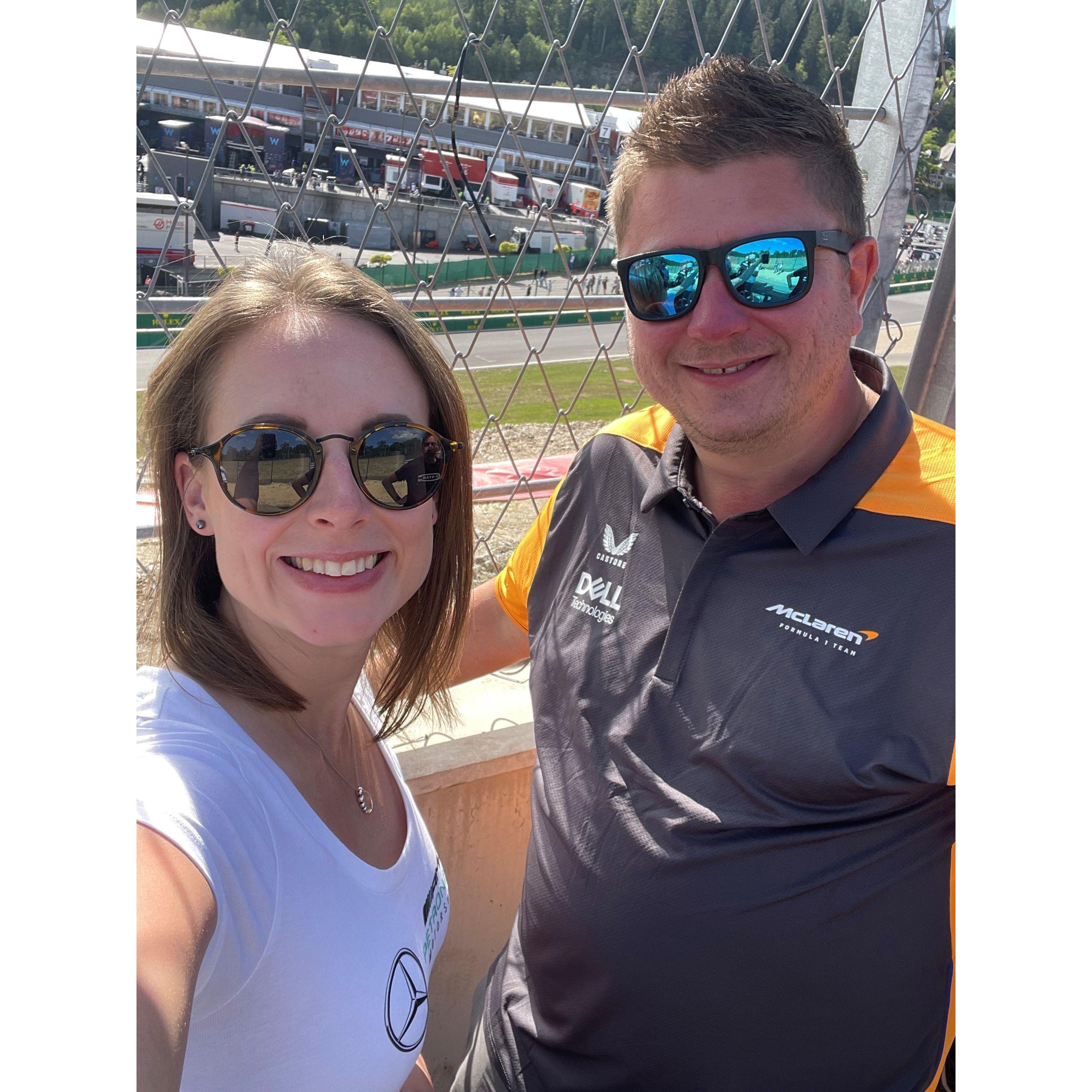 A trip to Belgium for the F1!