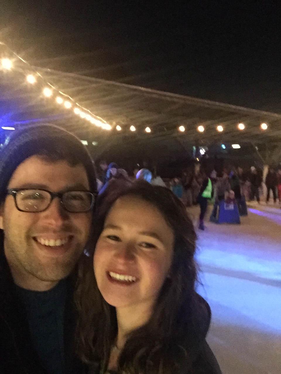 Circa winter of 2016. Paige's hair was short and Kenny sported a 5 o'clock shadow.