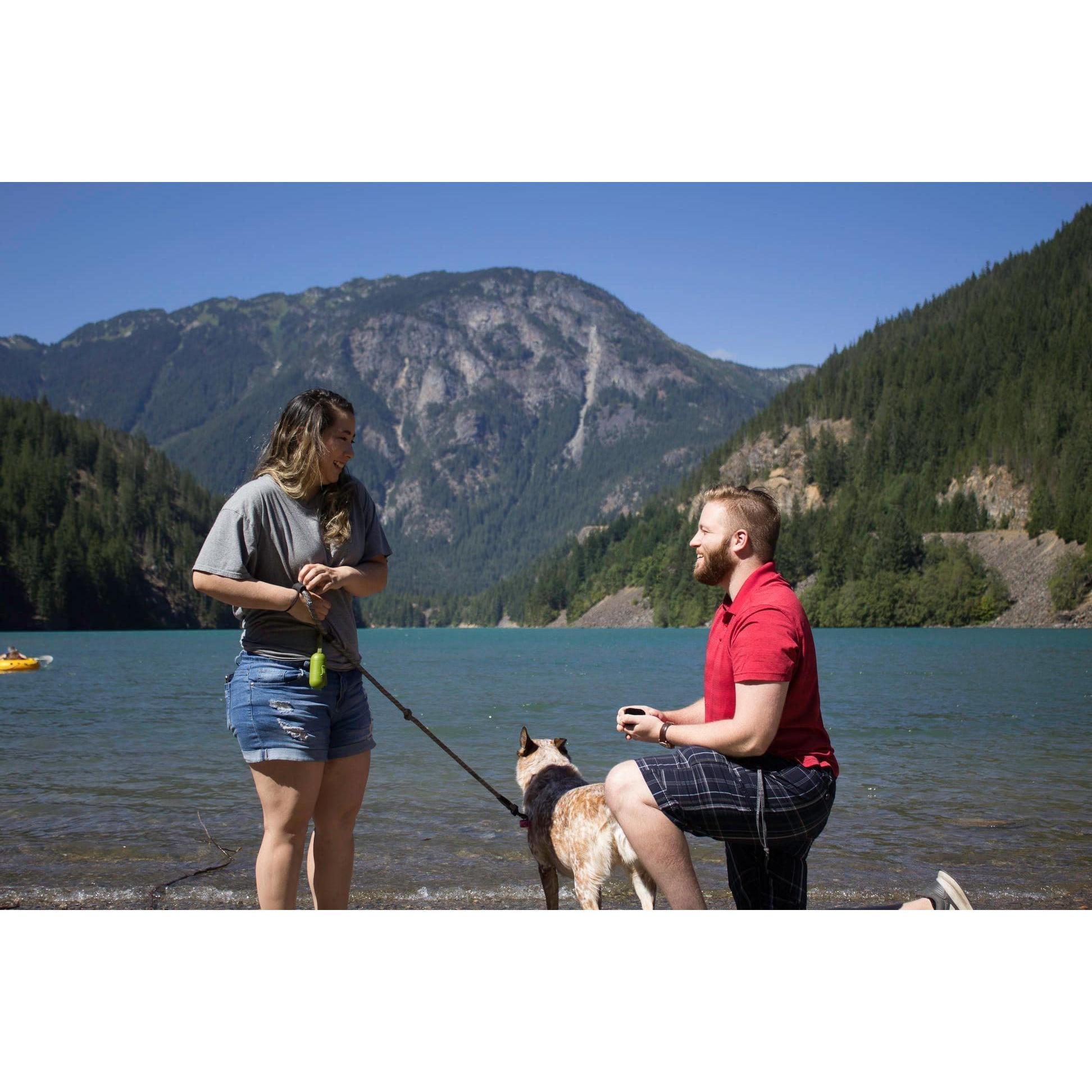 The Proposal at Diablo Lake <3 2020