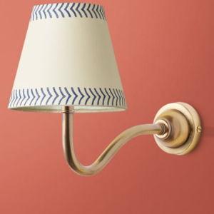 Pooky Lighting US - swan neck cordless light fixture w ocean arrows shade