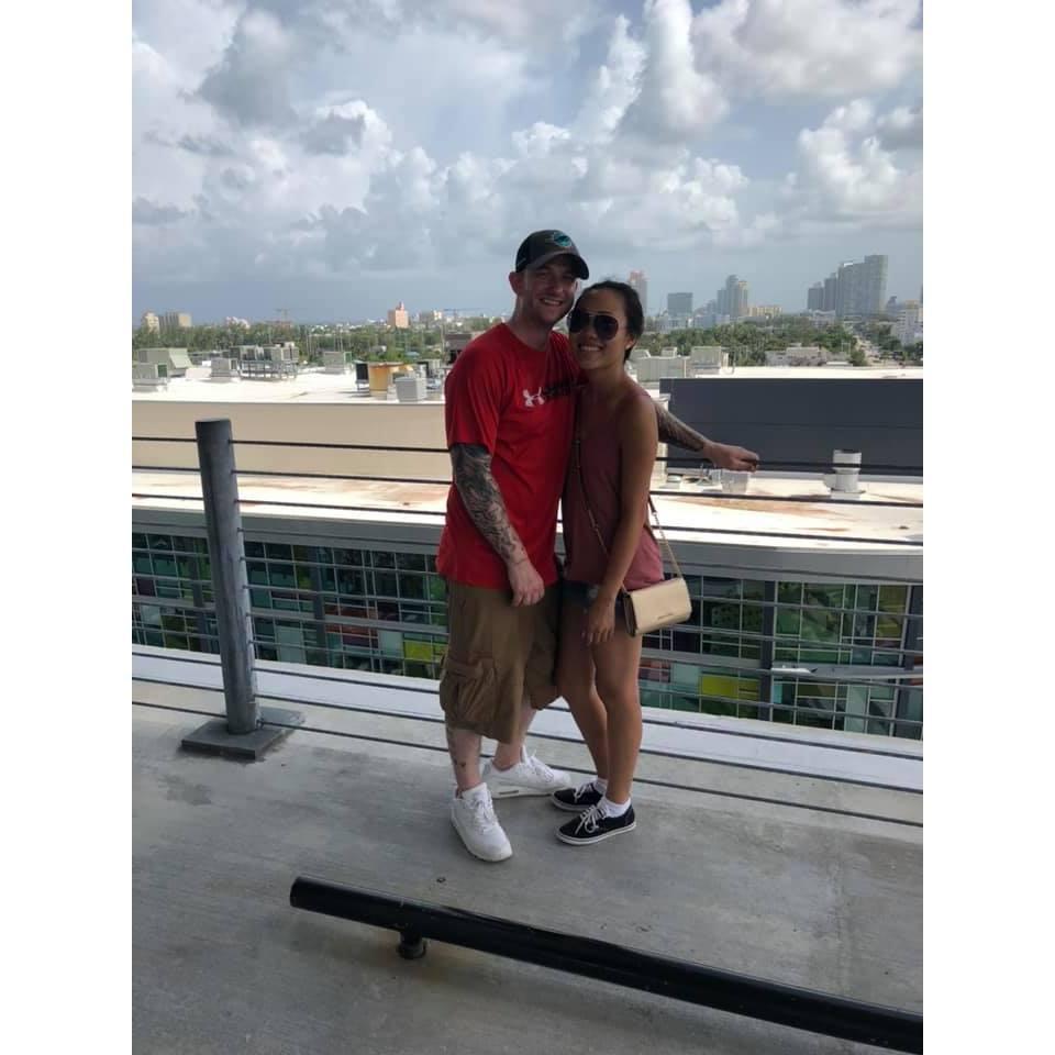 Our trip to Miami #teamTRASH #teamLIT
