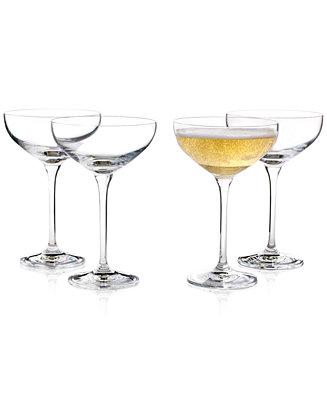 Coupe Cocktail Glass, Set of 4, Created for Macy's