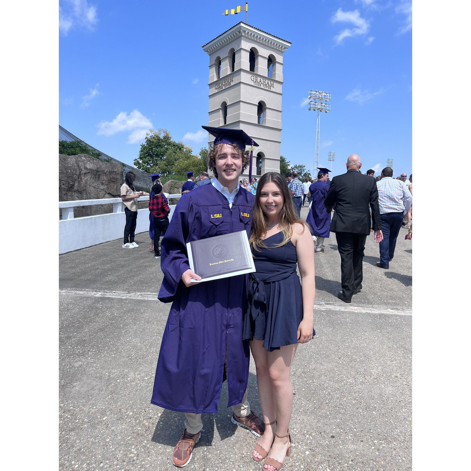 Cade's graduation