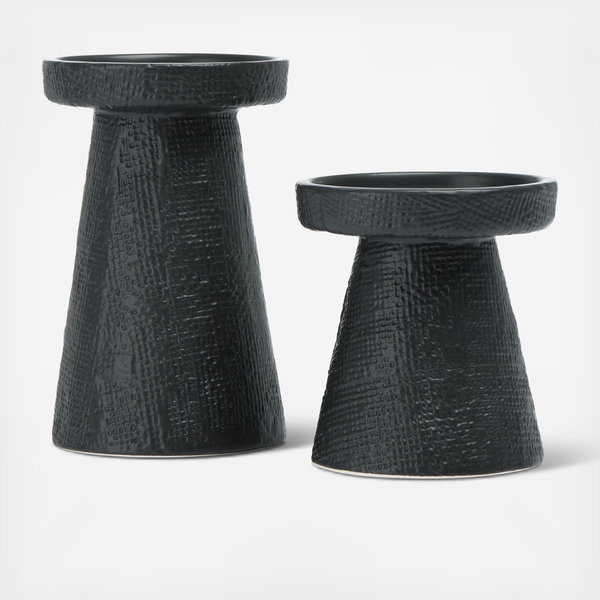 Storied Home Stoneware Candle Holder - Thumbnail 5
