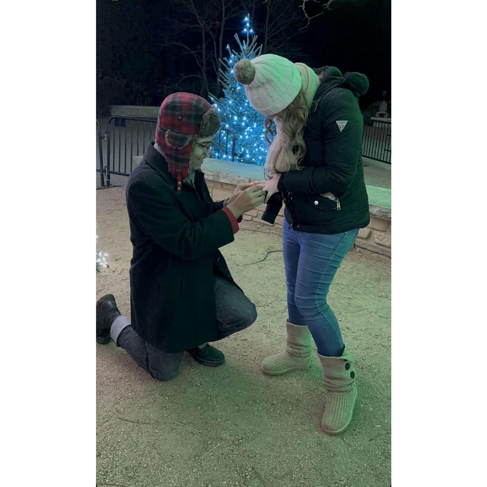 one of the most unreal moments ever but it was defiantly a core memory for the both of us