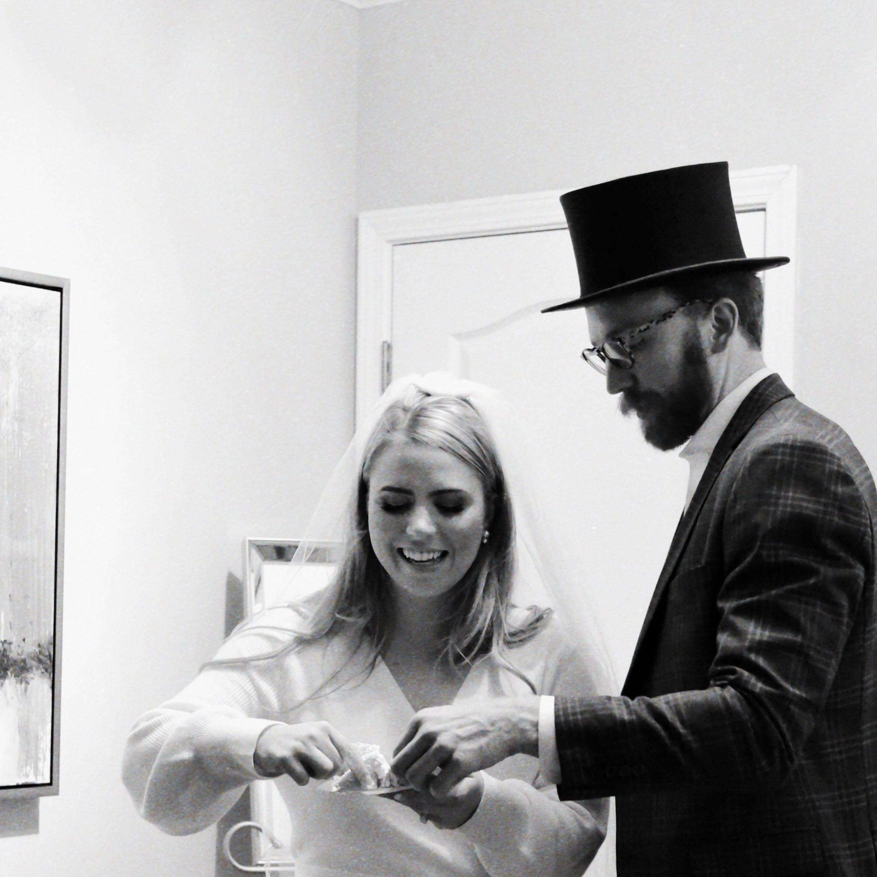 Practicing for the big day!