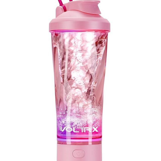 VOLTRX Premium Electric Protein Shaker Bottle, Made with Tritan - BPA Free - 24 oz Vortex Portable Mixer Cup/USB Rechargeable Shaker Cups for Protein Shakes