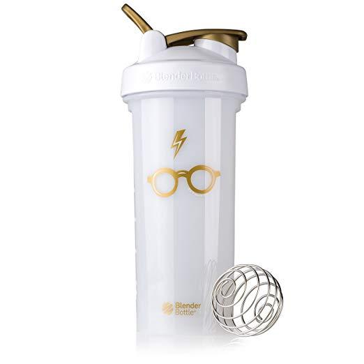 BlenderBottle Harry Potter Pro Series 28-Ounce Shaker Bottle, Hufflepuff