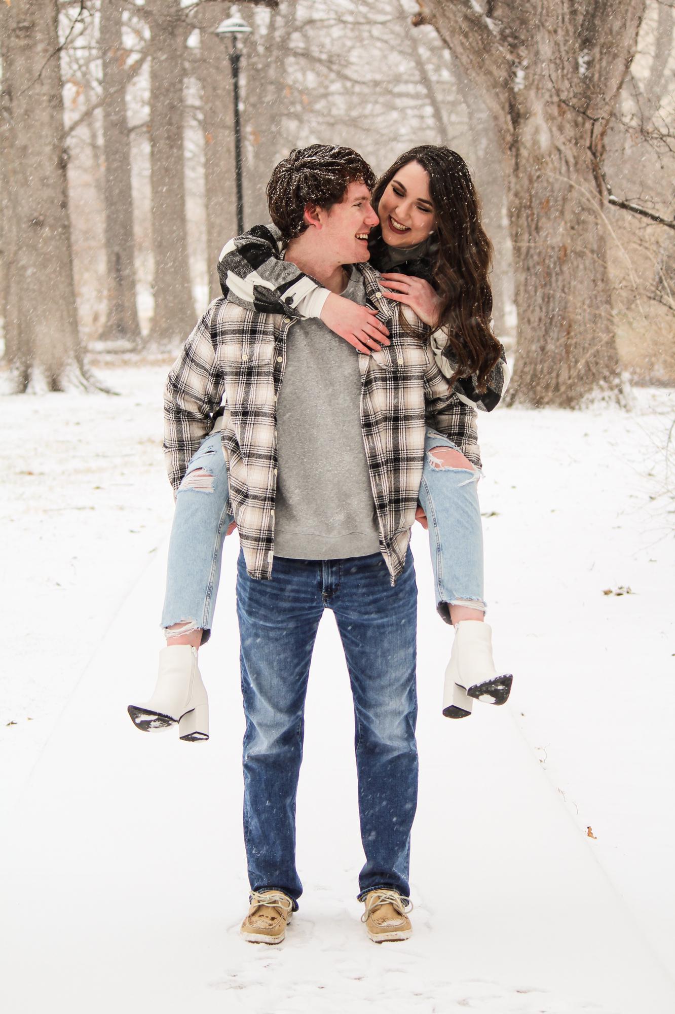 Beautiful snow pictures taken by none other than Madison. Winter of senior year