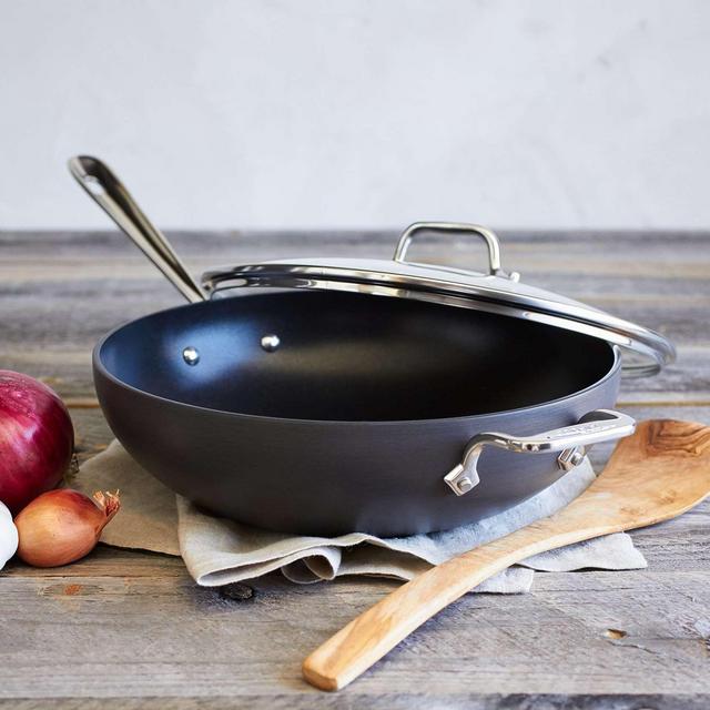 All-Clad HA1 Nonstick Covered Chef’s Pan, 12"