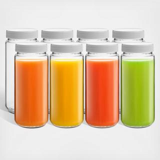 Reusable Juice Bottle, Set of 8