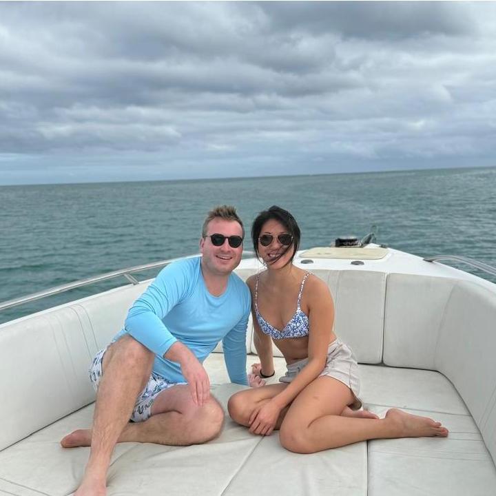 Mauritius - 2025 : Morning boat ride, enjoying with family before the cyclone came in