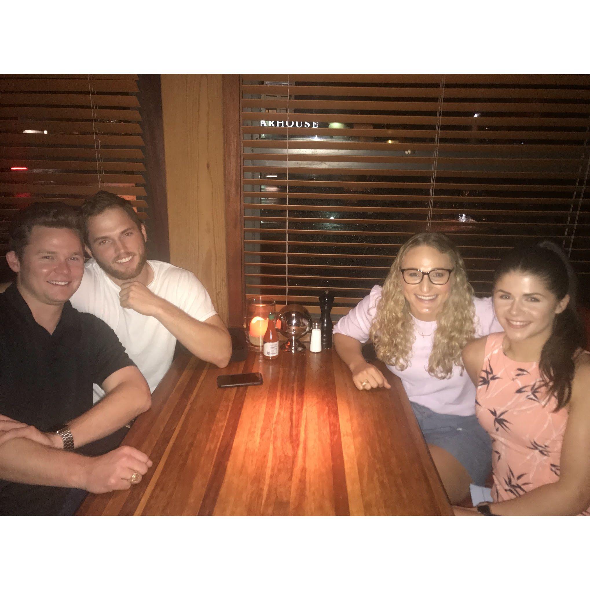 August 18, 2018- We both interned in Dallas, TX during the summer. Both getting over heartbreaks, and not looking to date anyone, their friendship grew deeper as they navigated a new city.