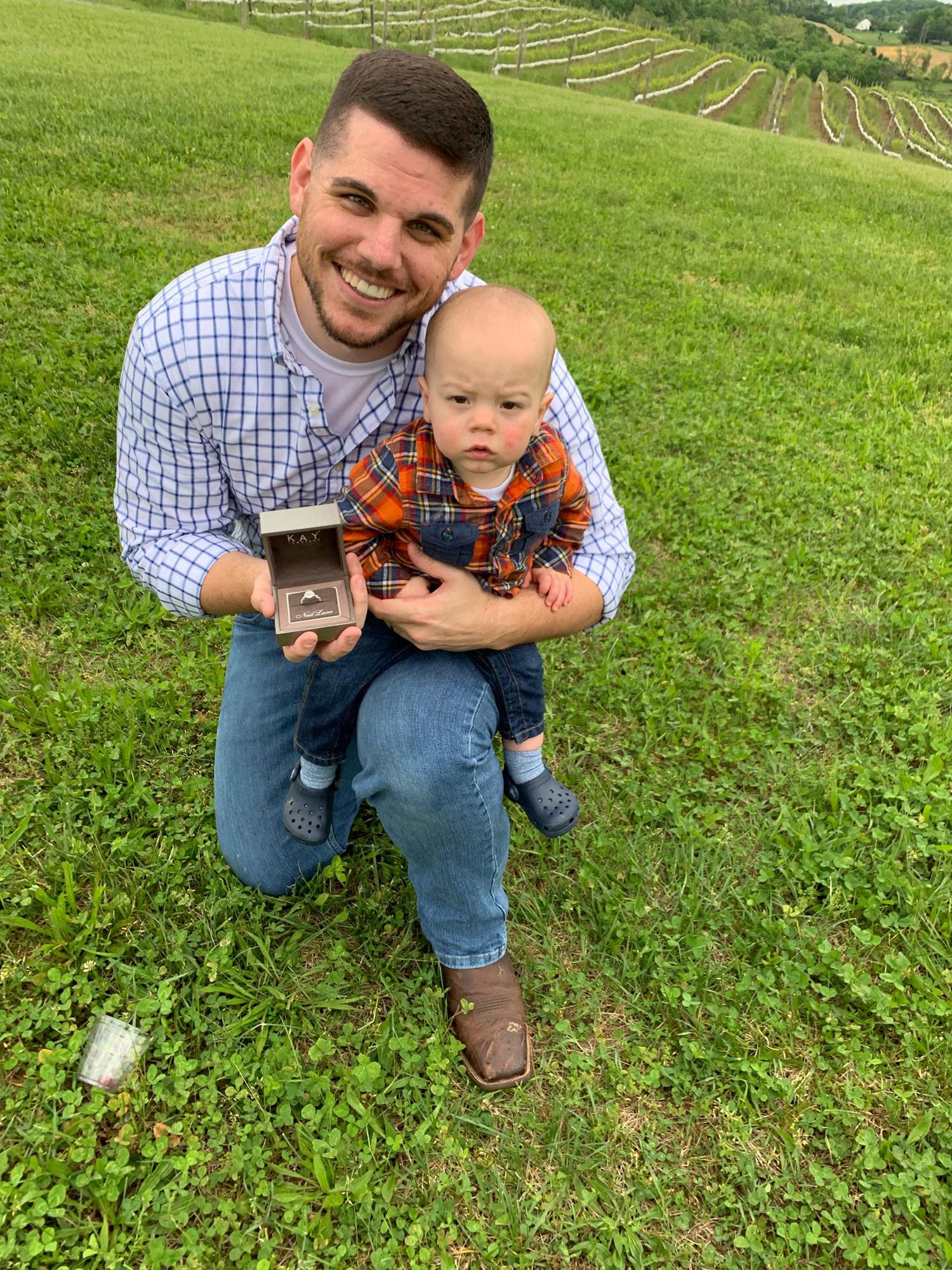 May 11th, 2019 - my two FAVORITE humans, proposed! 💍