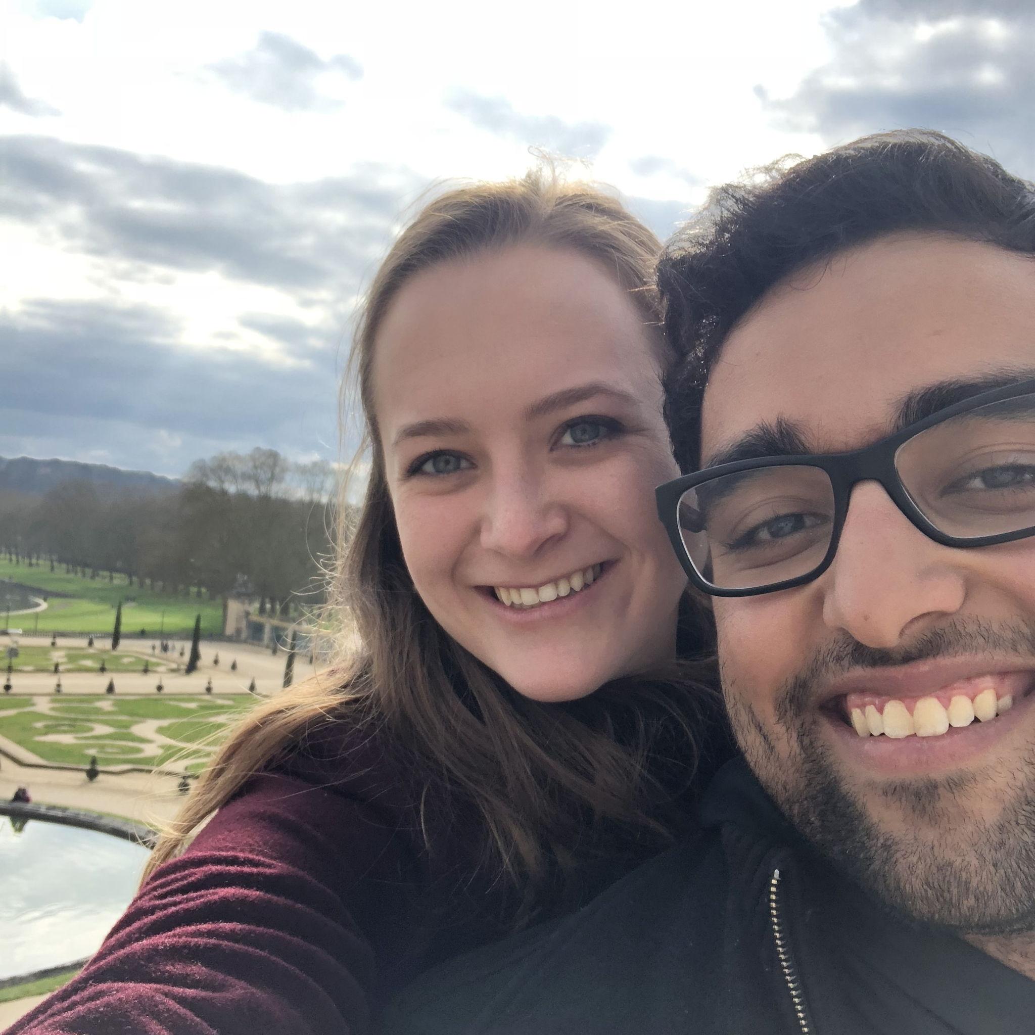 The gardens of Versailles, one of several day trips we took there during study abroad