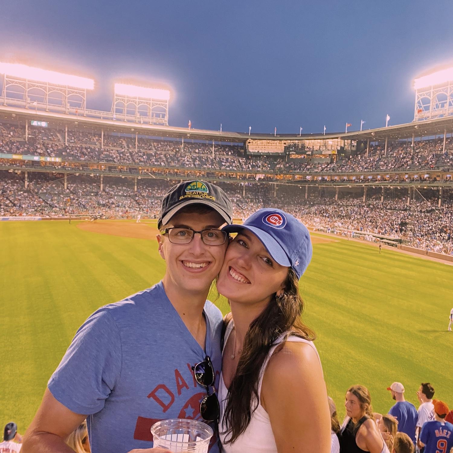 Another stadium checked off the list - we went to many Cubs games during my time in Chicago!