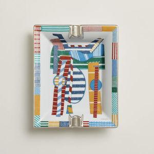 Hermes Patchwork Saddle Tray