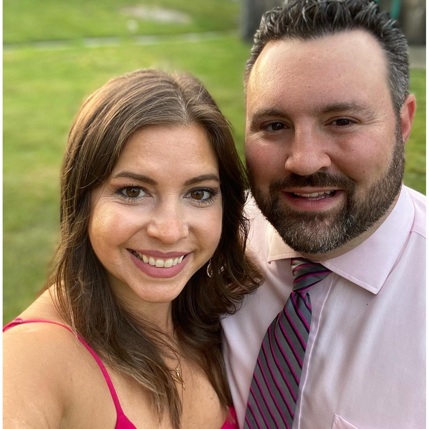 Melissa & Brian's wedding, June, 2021