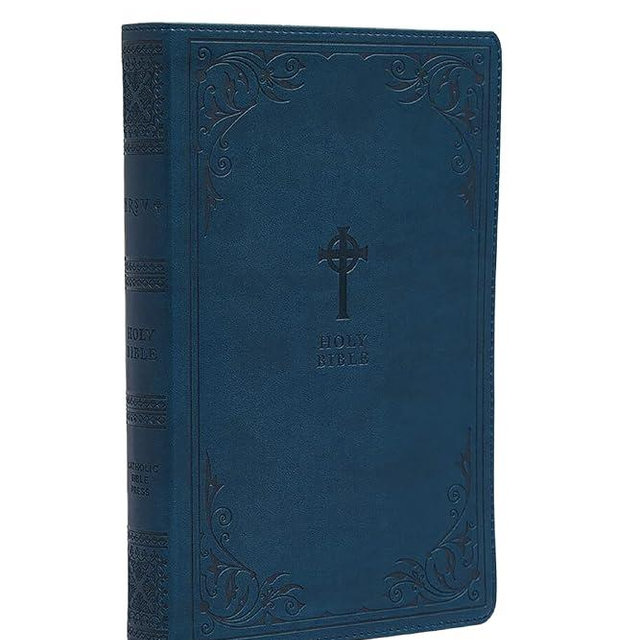 NRSV Catholic Edition Gift Bible, Teal Leathersoft (Comfort Print, Holy Bible, Complete Catholic Bible, NRSV CE): Holy Bible