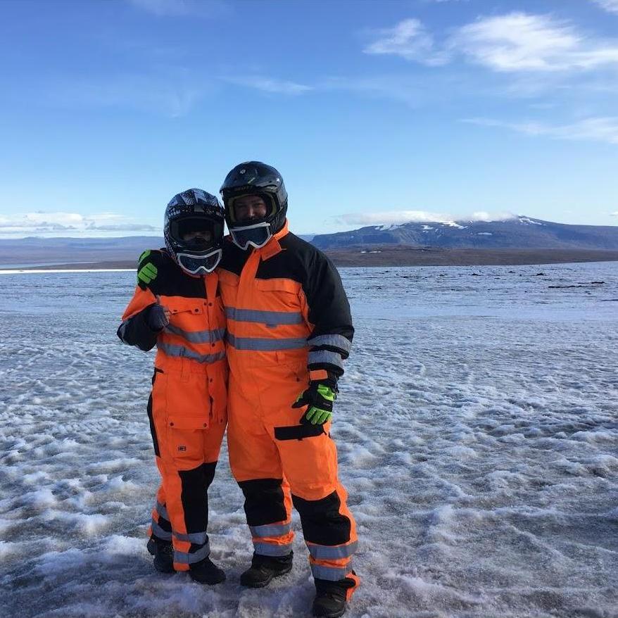 Snowmobiling in Iceland